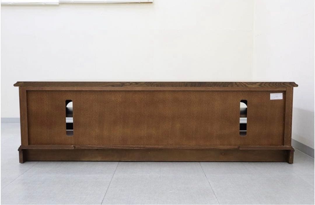 23万旭川家具 加藤木工 テレビボード 無垢材 TVボード