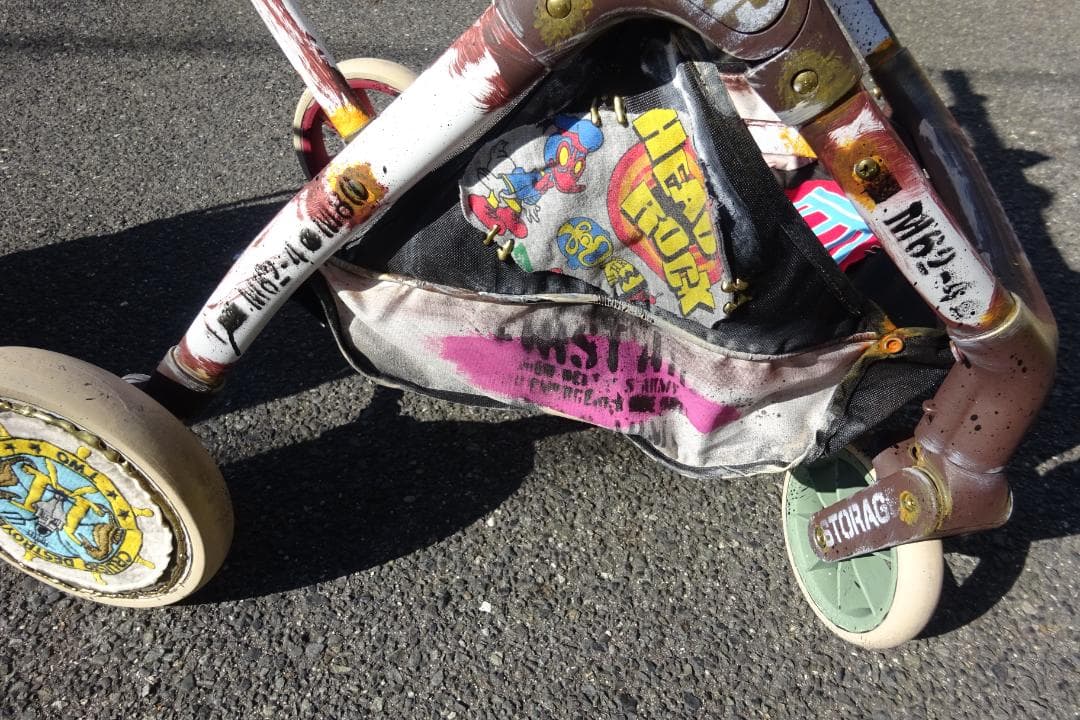 ペットカート バギー 分離型 3WAY ダメージスタイル 1点もの