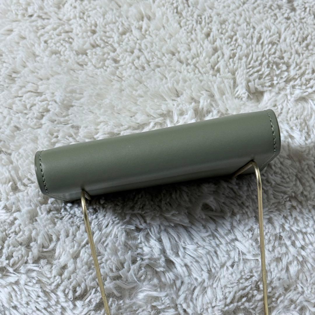 ⭐️新品未使用⭐️　IACUCCI　イアクッチ　RUGA　三つ折り財布　オリーブ