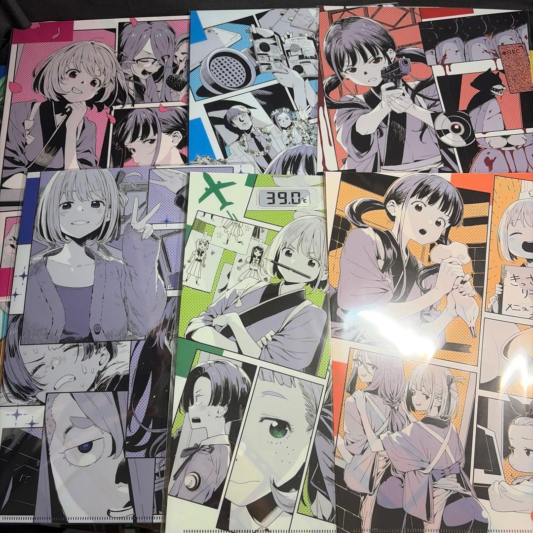 28枚セット　喫茶リコリコ ショートムービー　リコリスコイル　クリアファイル等