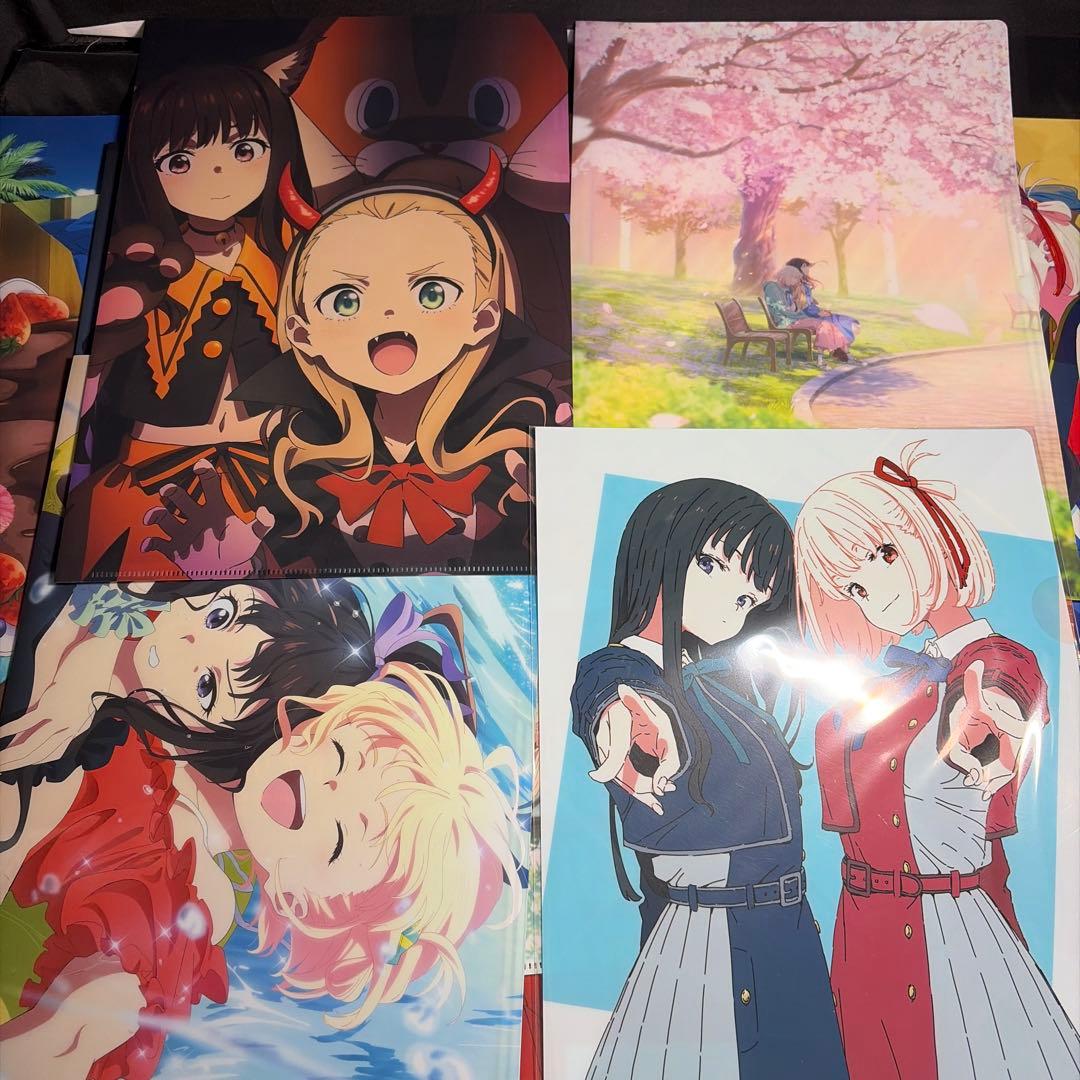 28枚セット　喫茶リコリコ ショートムービー　リコリスコイル　クリアファイル等