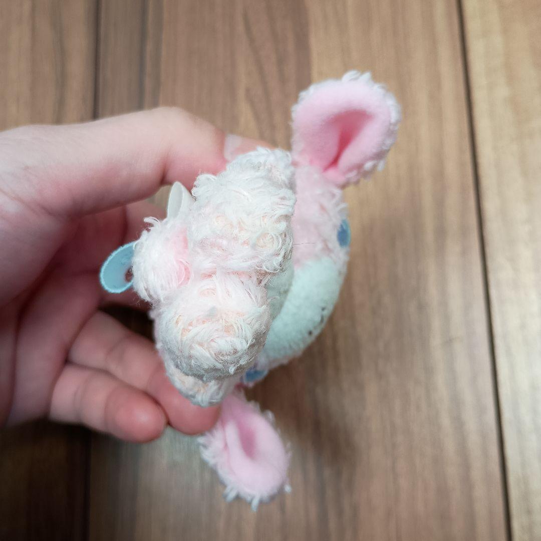 シュガーバニーズ　ストロベリーうさ　ボールチェーンマスコット　サンリオ　青タグ