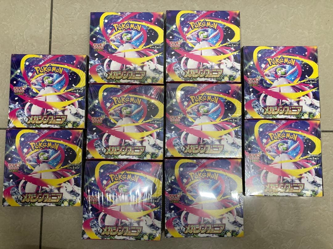 ポケモンカード　メガシンフォニア　10BOX シュリンク付き