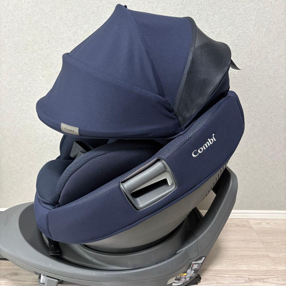 【極美品】　Combi THE S ZD コンビ　シートホルダー　ネイビー