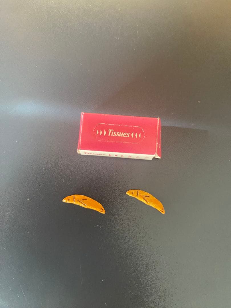 リーメント　ぷちサンプル　テッシュ　鮎　饅頭　和菓子　ミニチュア　ドールハウス