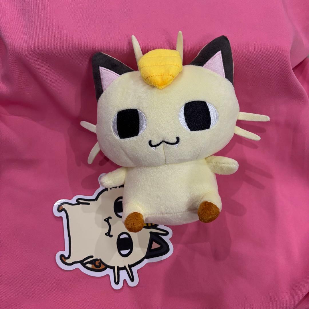 ポケモン　24じかんポケモンCHU ニャース　ナガノ　ぬいぐるみ　コラボ