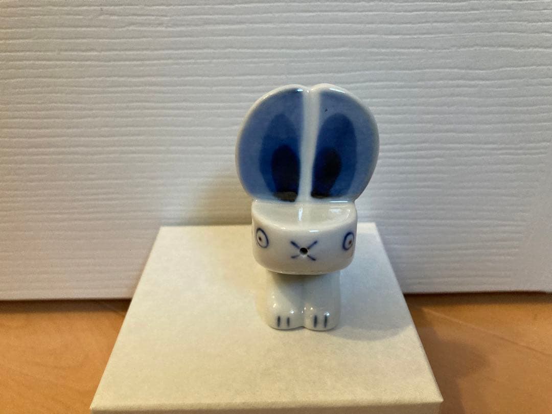 ループウィラー 上出長右衛門窯謹製 水滴うさぎ