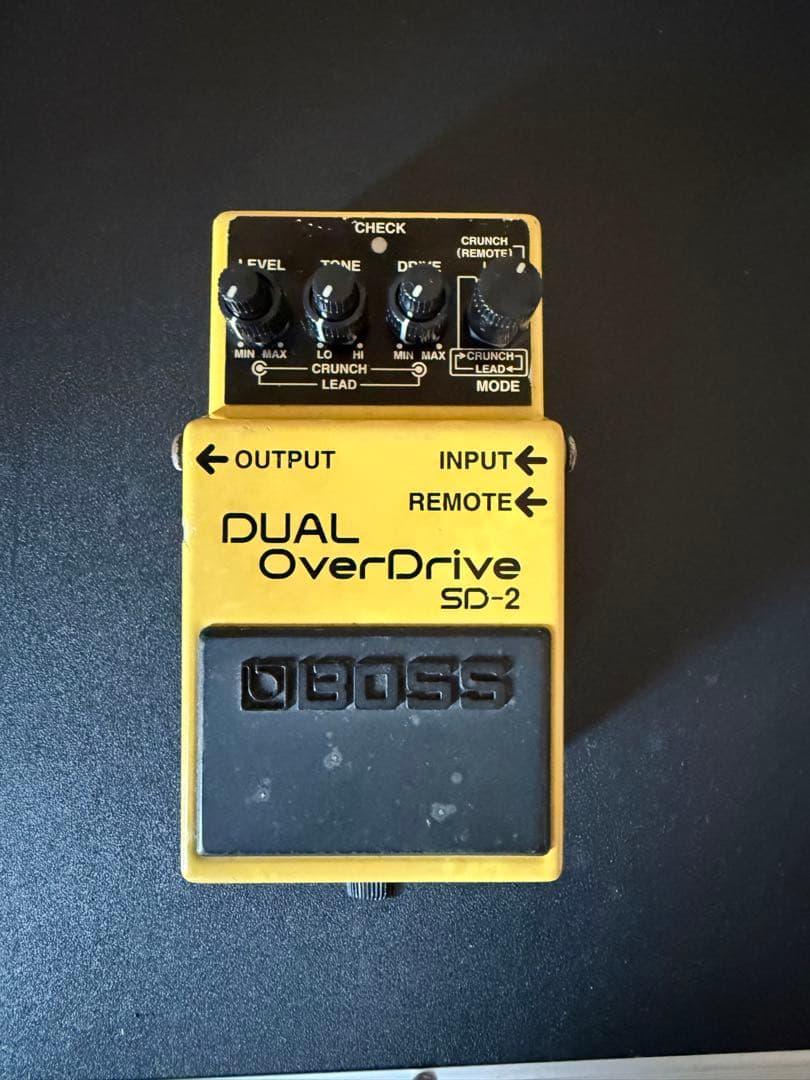 ギター BOSS DUAL OverDrive SD-2
