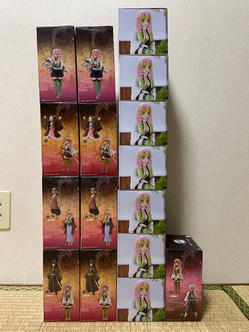 鬼滅の刃 フィギュア 絆ノ装 甘露寺蜜璃 16個