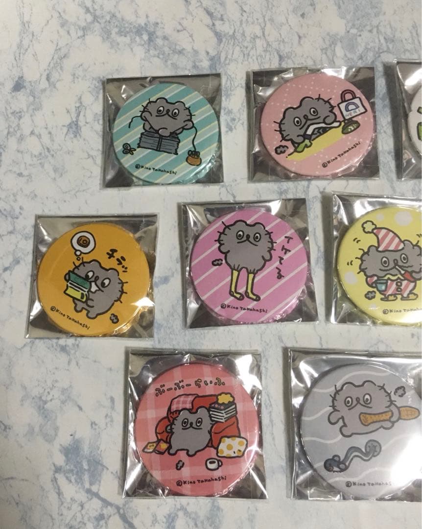 新品未開封　ねこのぶーちゃん　トレーディング　缶バッジ　バッジ　ネコ 猫