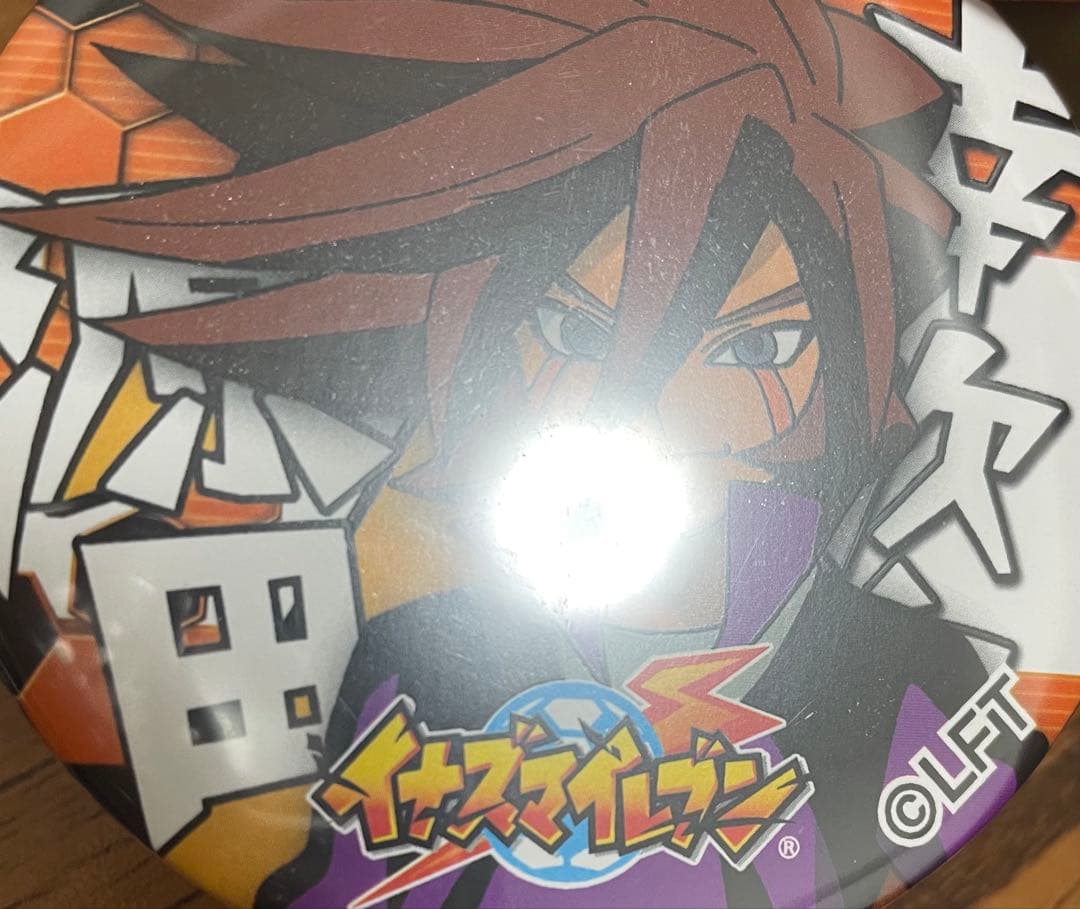 イナズマイレブン　源田幸次郎　缶バッジ 2点まとめ　ドでか缶バッジ　SD