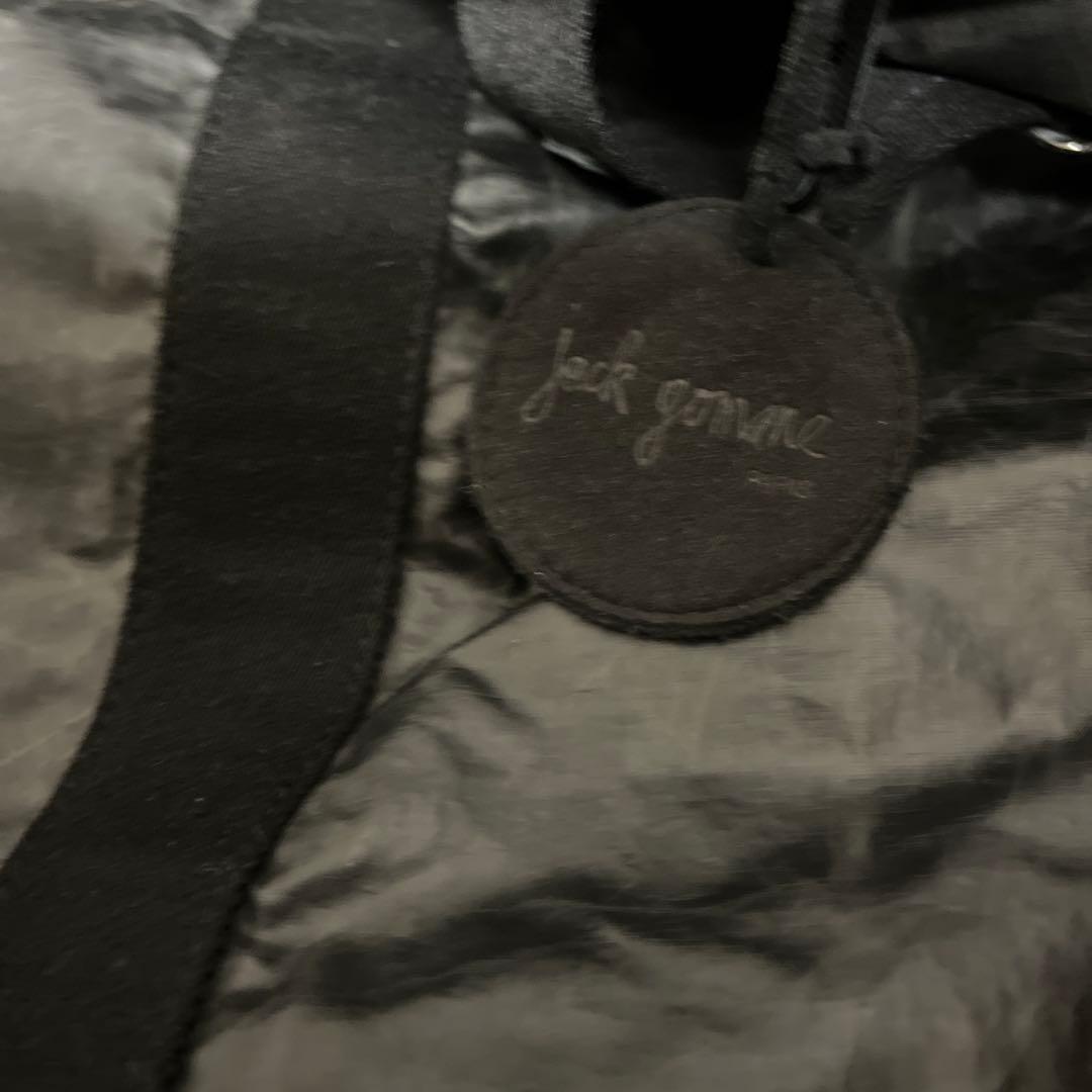 jack gomm ブラック ボストンバッグ