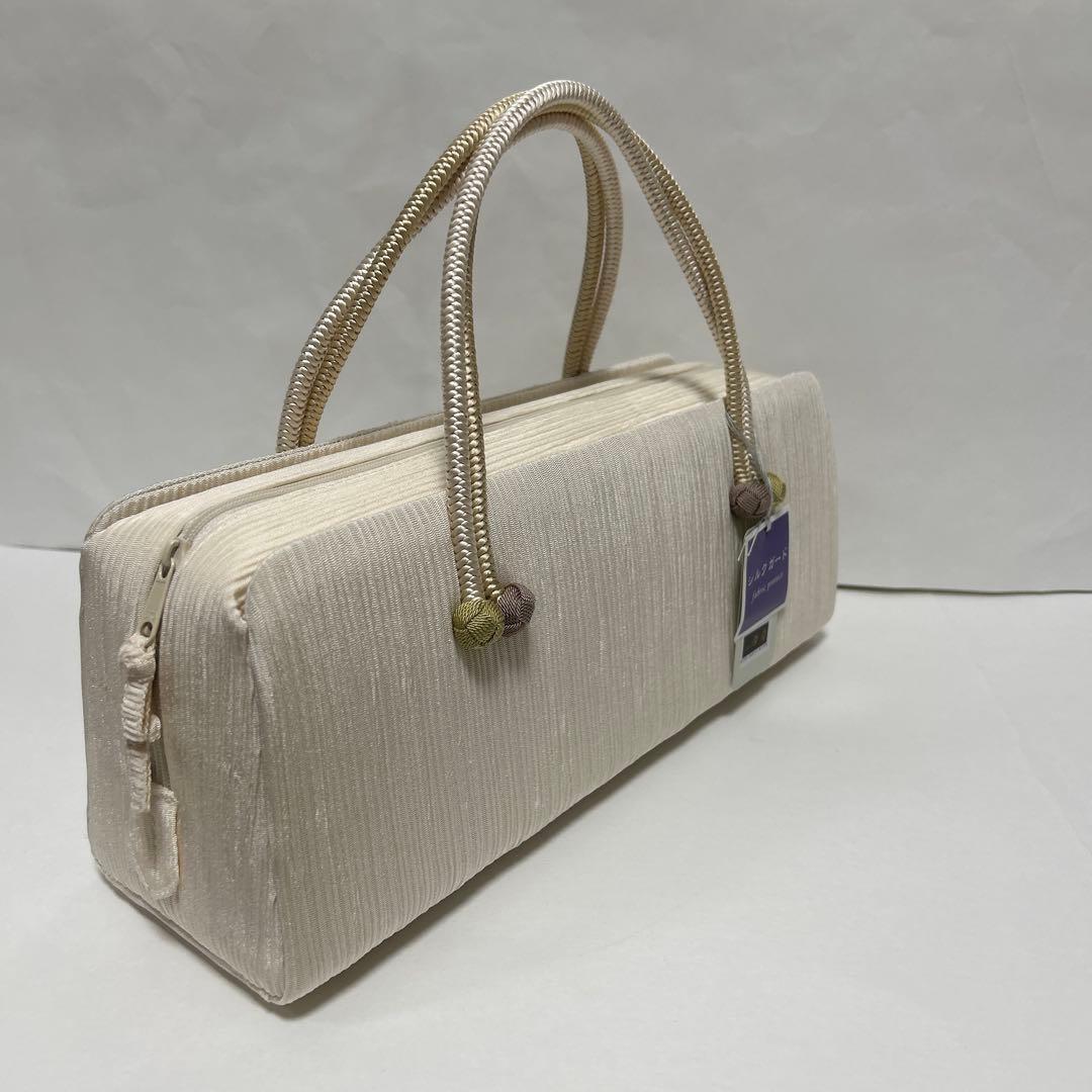 着物ようバック　小田巻き横長　和装バック　あおりバック利休バック　衿秀　和想庵