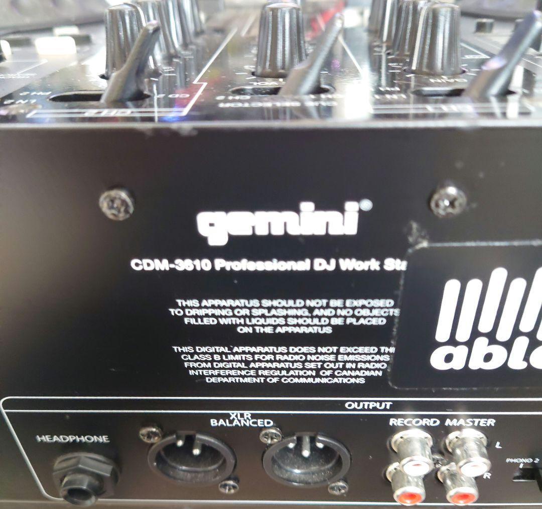 ■■gemini CDM-3610 CDJ