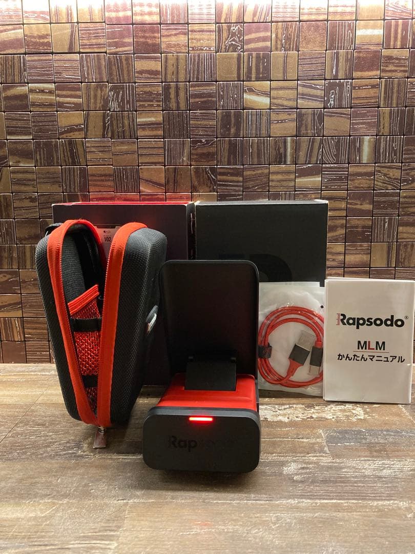 Rapsodo MLM モバイル弾道測定器 ゴルフ練習用 付属品完備