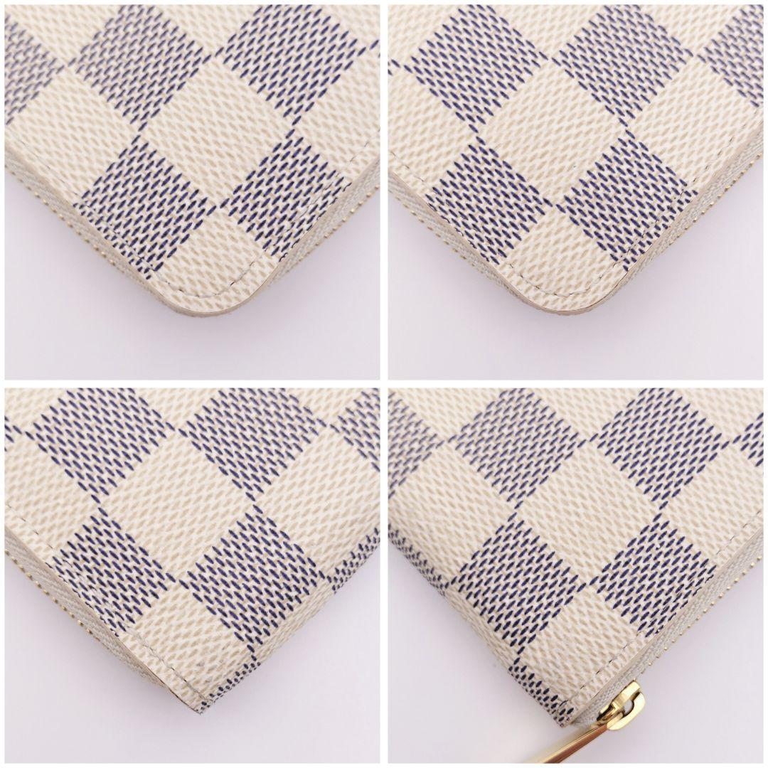 ✨極上美品✨ルイヴィトン ダミエアズール ジッピーパース ケース