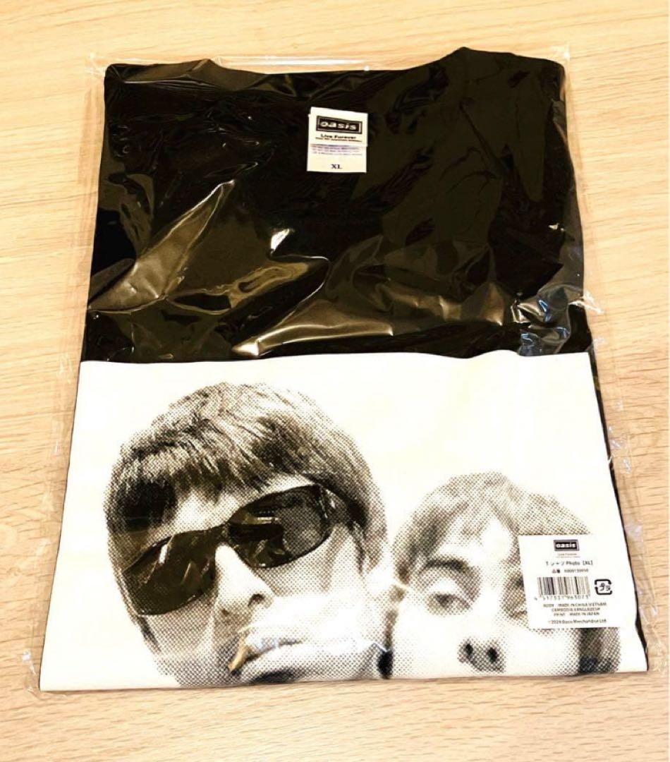 オアシス tシャツ Photo サイズXL oasis 30周年 特別展 グッズ
