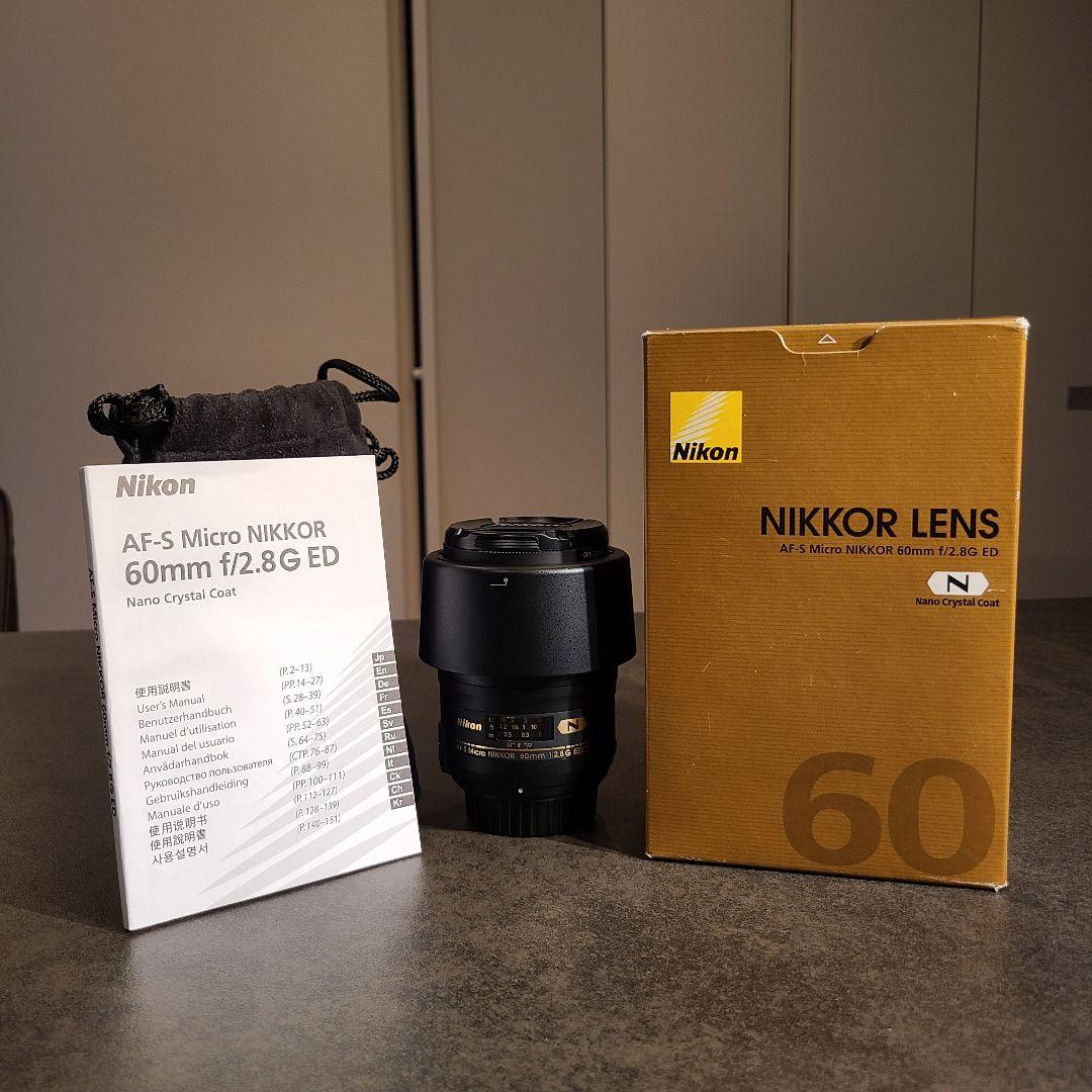 レンズ(単焦点) Nikon AF-S Micro NIKKOR 60mm f/2.8G ED