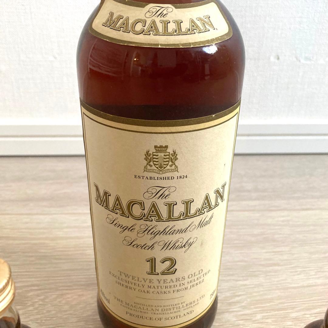 マッカラン12年 旧ボトル セット