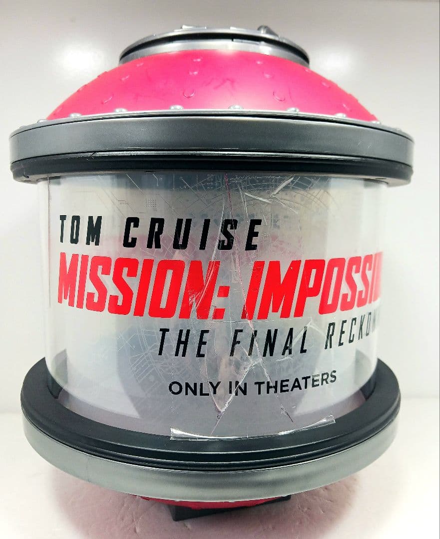 海外限定 ミッションインポッシブル ファイナルレコニング ポップコーンバケット