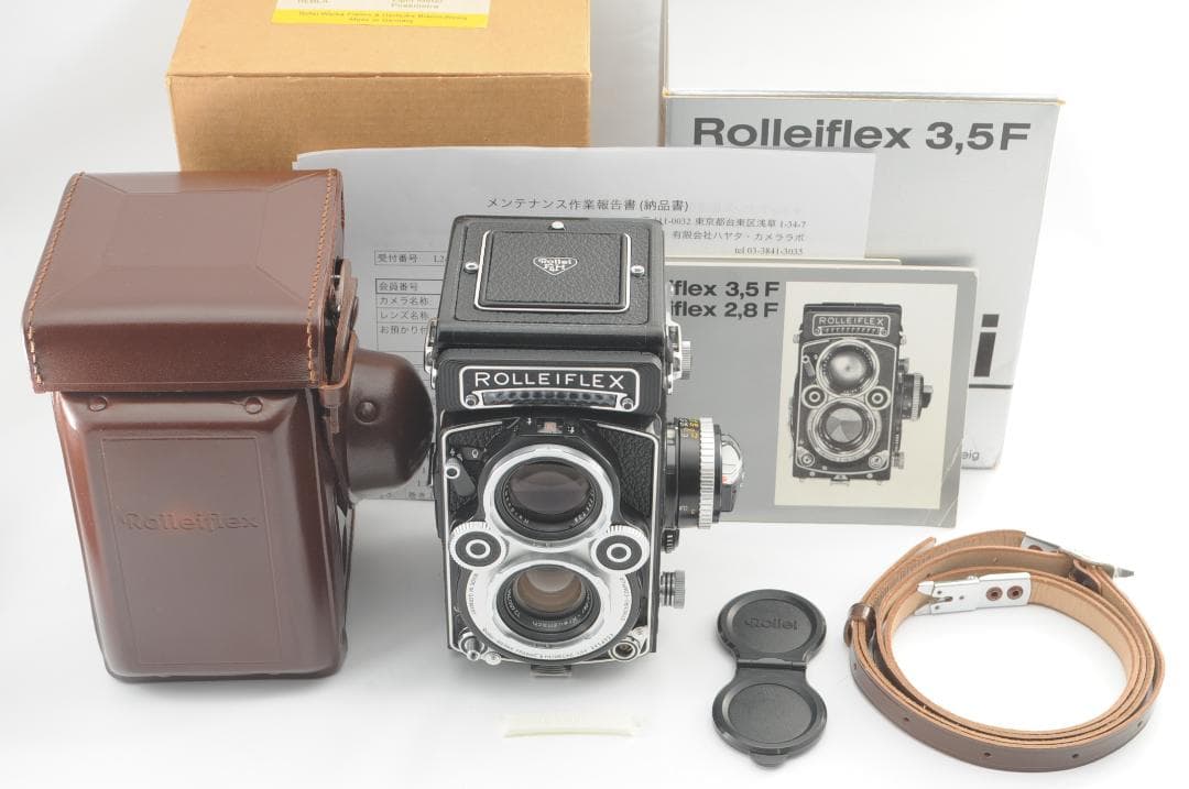 sale!★新品級！★OH済！ROLLEIFLEX 3.5F 75mm F3.5