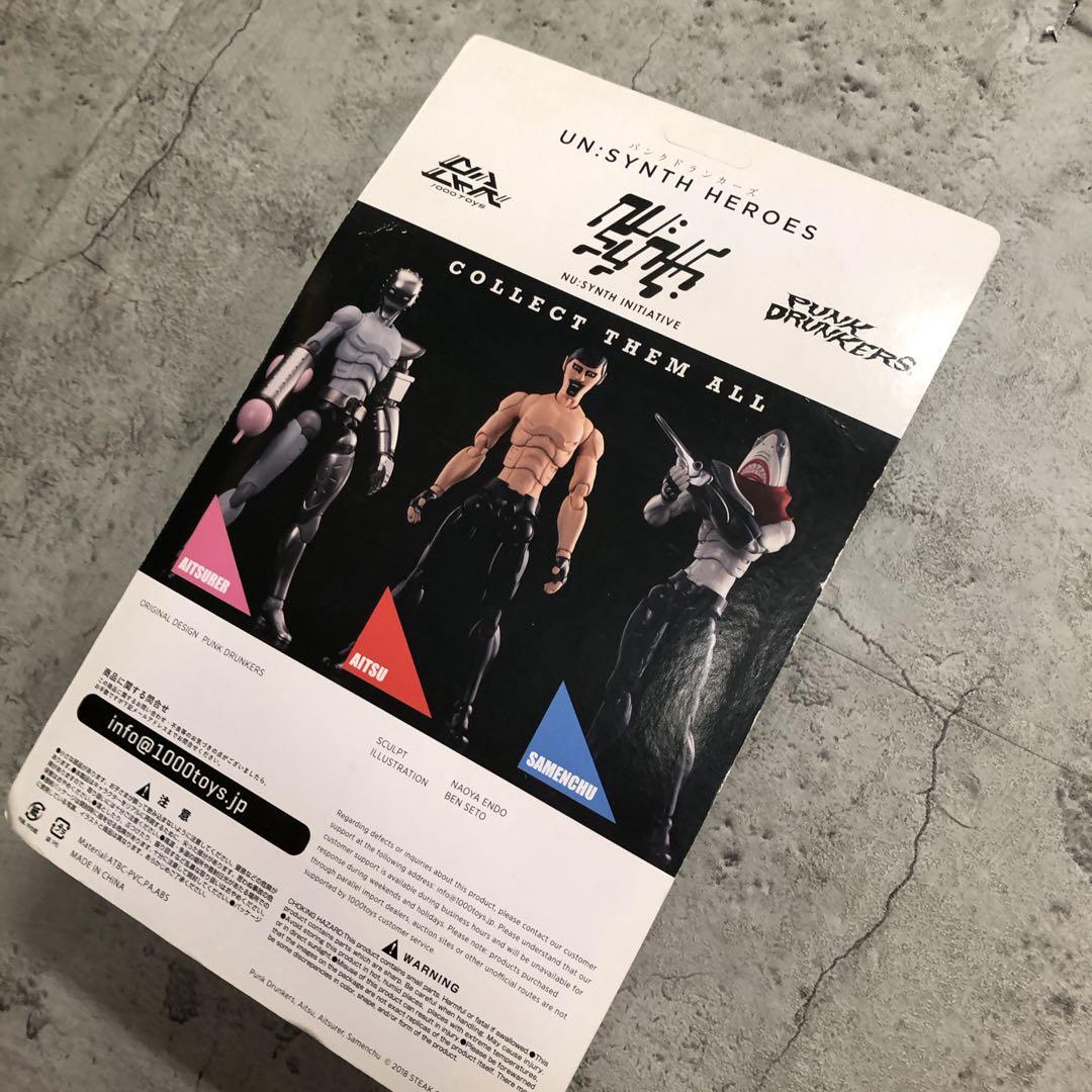 パンクドランカーズ　ヒーローズ　フィギュア　サメンチュウ