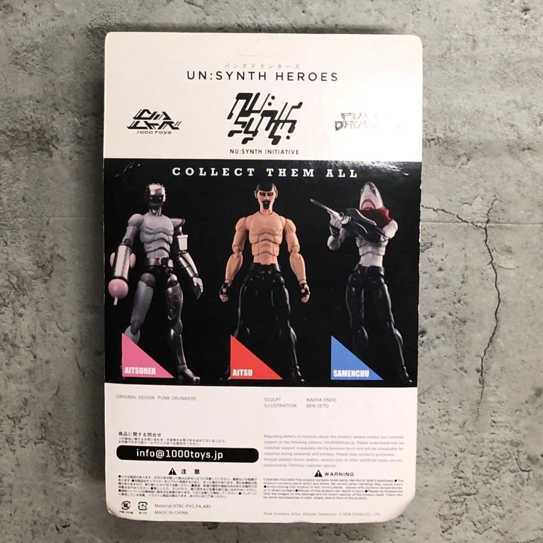 パンクドランカーズ　ヒーローズ　フィギュア　サメンチュウ