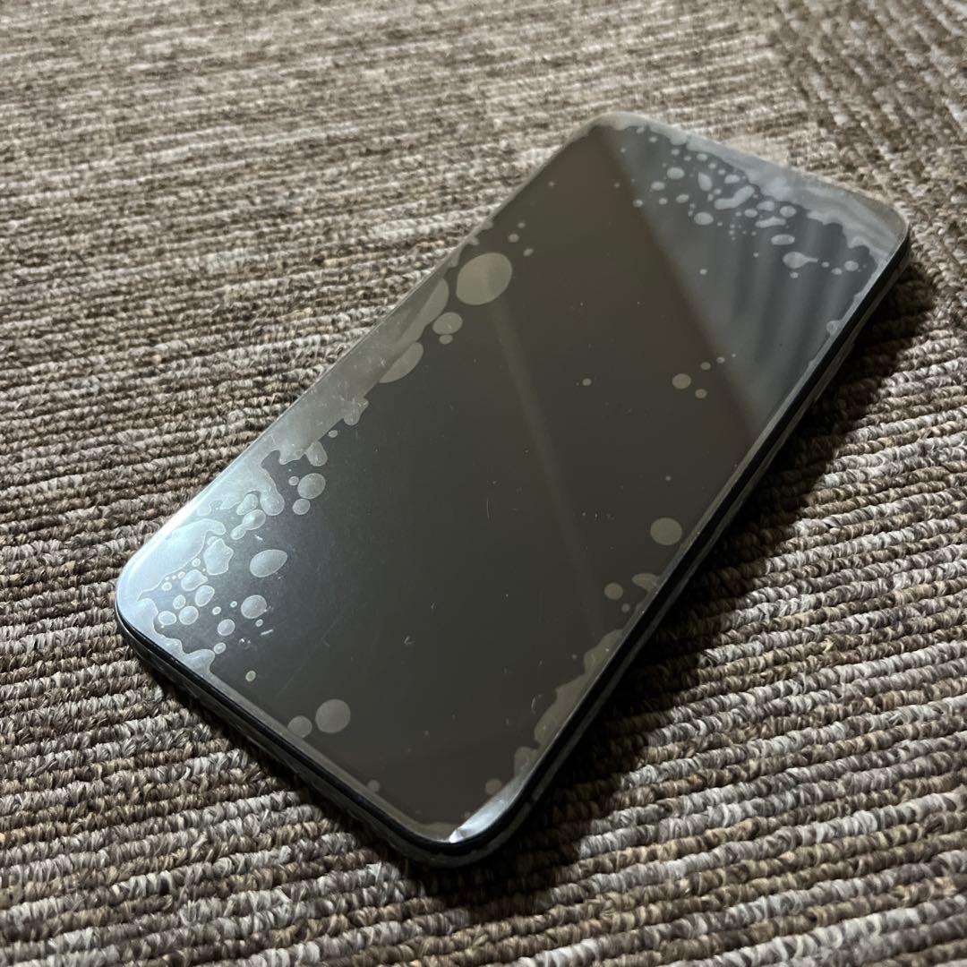 【iPhone XS】　液晶パネル　バッテリー交換済 64GB スペースグレー