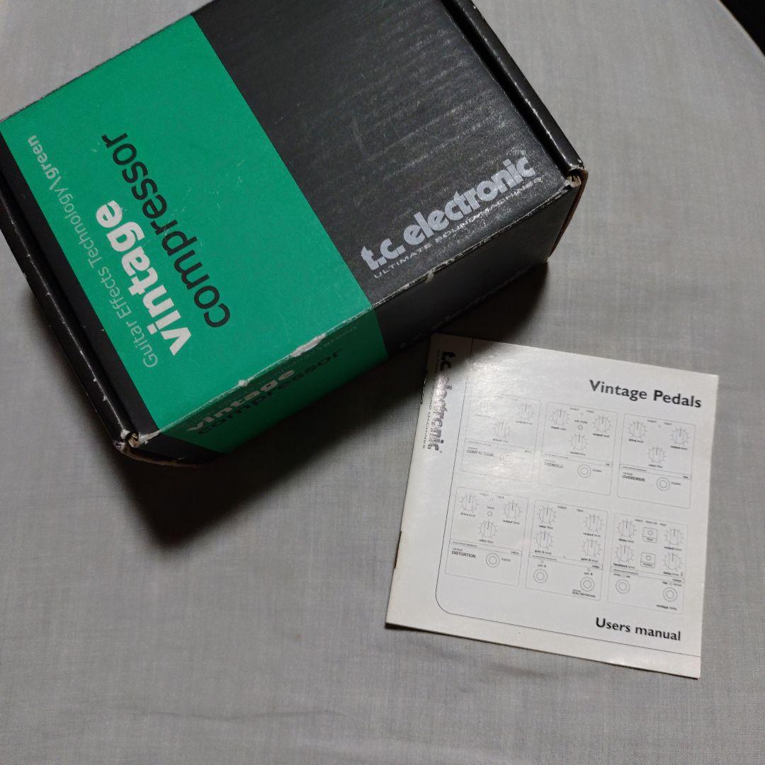 ギター t.c. electronic Vintage Compressor
