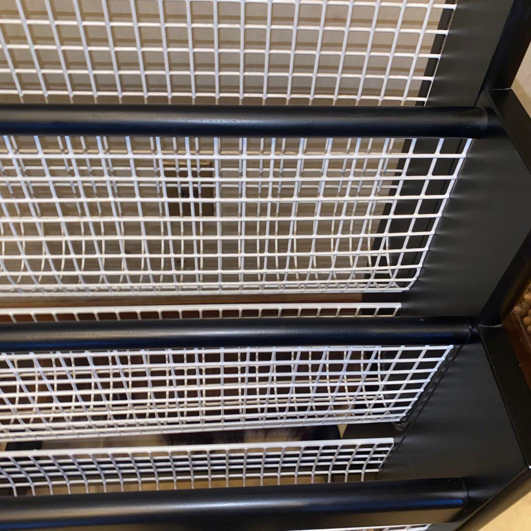 80-90s カリモク マガジンラック ポストモダン　ミッドセンチュリー希少