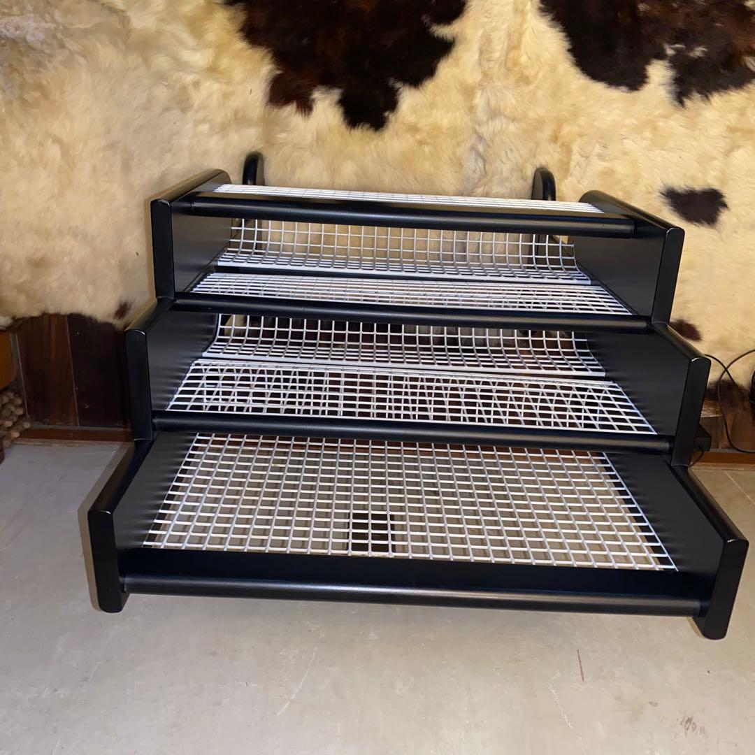 80-90s カリモク マガジンラック ポストモダン　ミッドセンチュリー希少