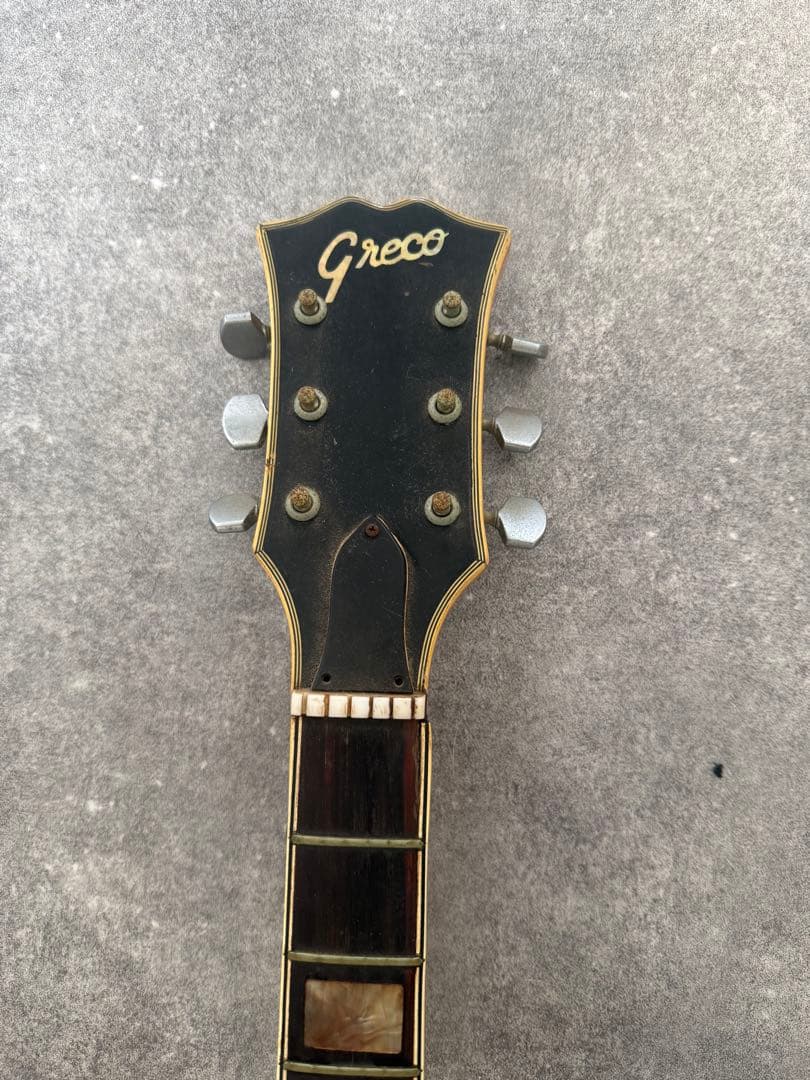 Greco エレクトリックギター ナチュラルウッド　ジャンクかもです
