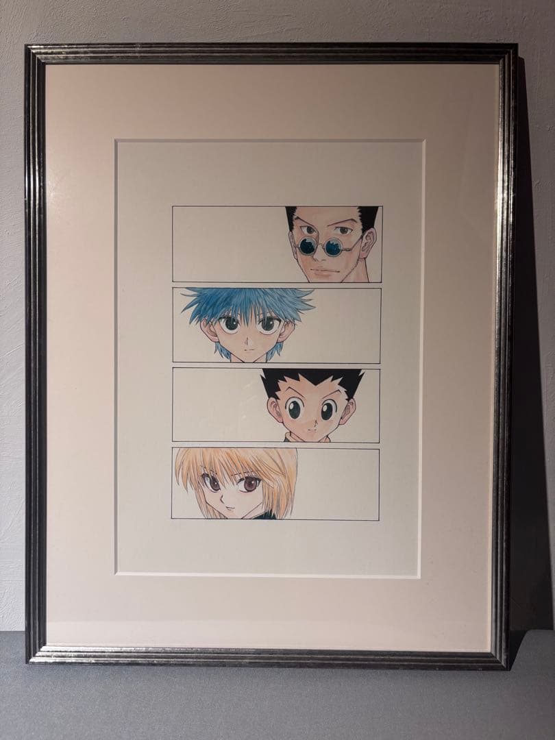 【開封済•美品】冨樫義博展 複製原画 ハンター×ハンター
