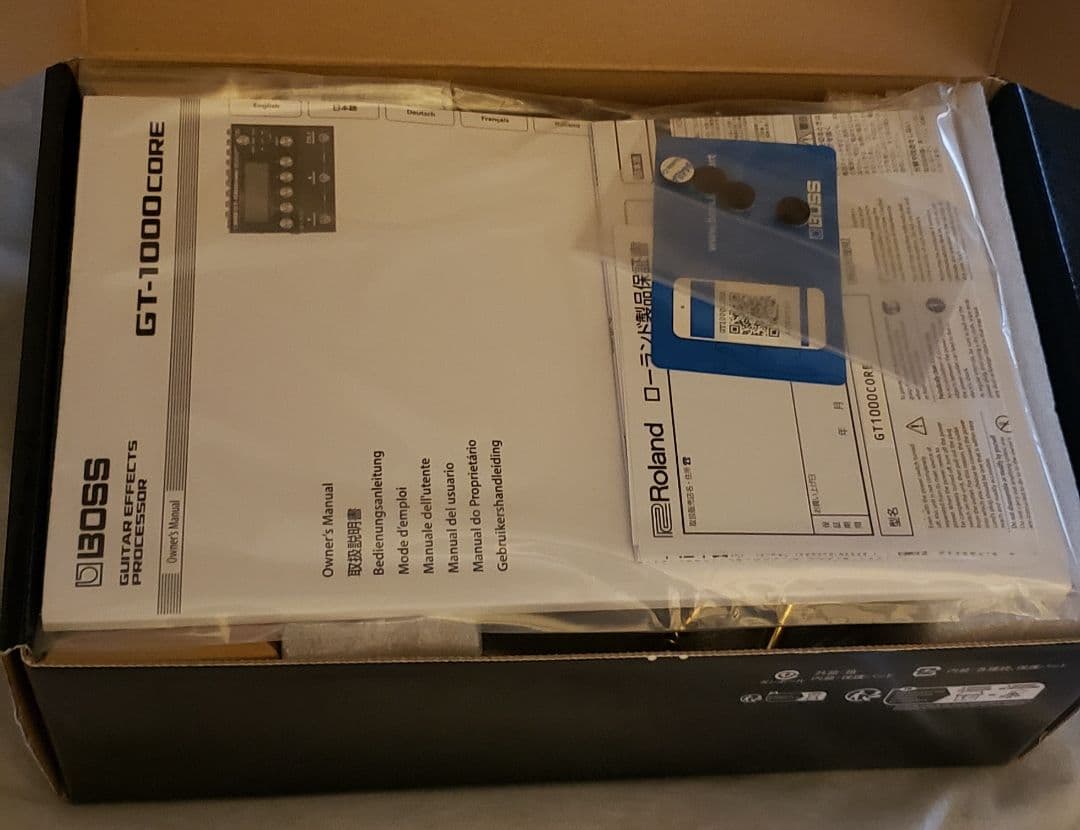 【美品】BOSS GT-1000CORE おまけ付属