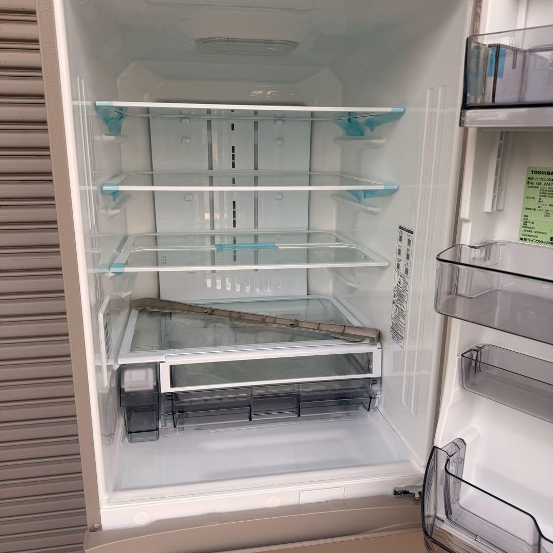 ● 新品未使用 東芝 冷蔵庫 GR-W470GSK 465L 2025年製