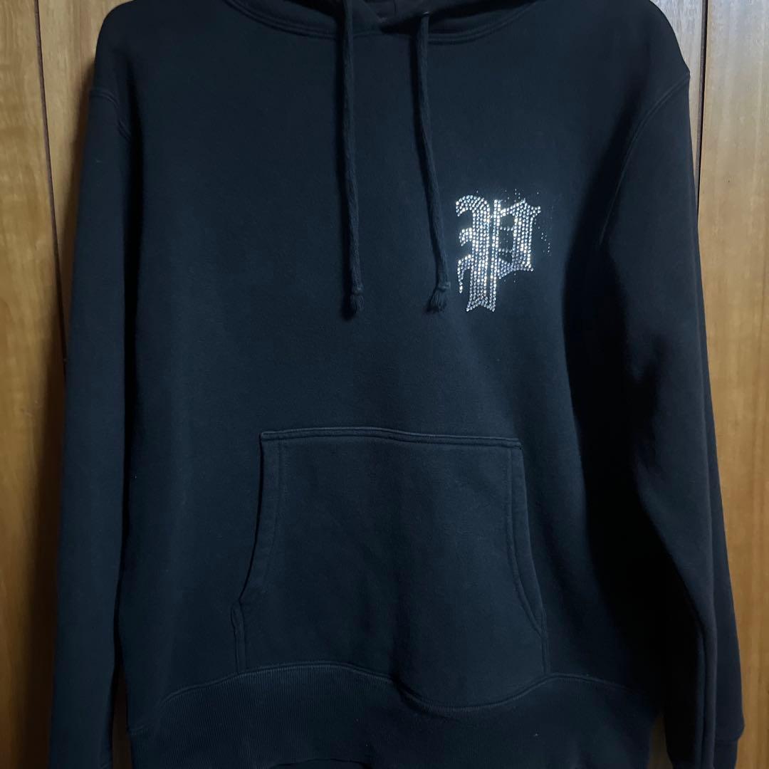 PHATRNK ブラック パーカー S