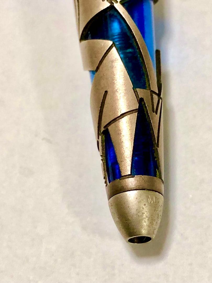 スティピュラ ボールペン ガリレオ・ガリレイ ブルー　スターリングシルバー