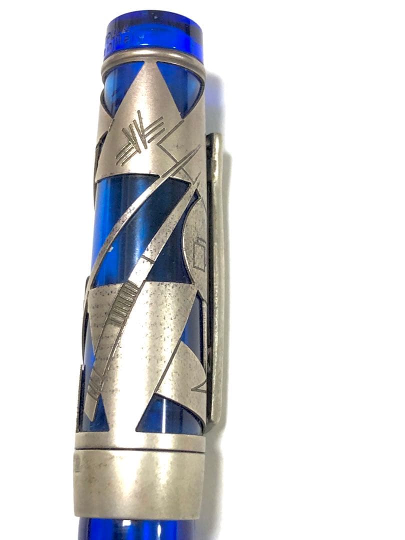 スティピュラ ボールペン ガリレオ・ガリレイ ブルー　スターリングシルバー