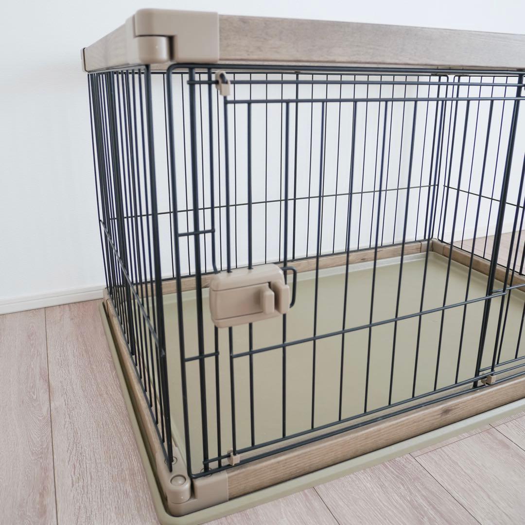 アイリスオーヤマ　ウッディサークル　木目調　PWSR-960L アッシュブラウン