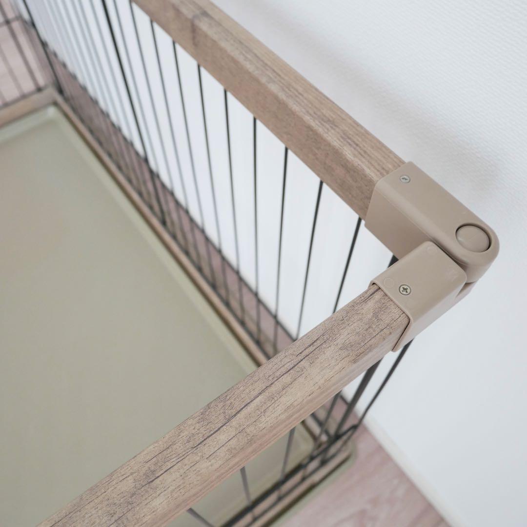 アイリスオーヤマ　ウッディサークル　木目調　PWSR-960L アッシュブラウン