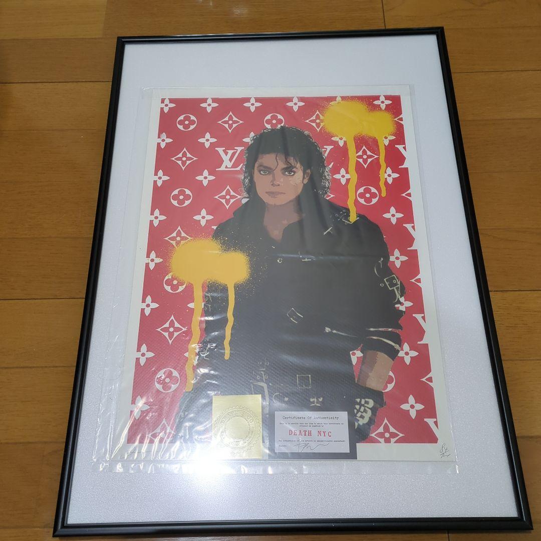 【世界限定100枚】『 DEATH NYC マイケル・ジャクソン＆ルイヴィトン』