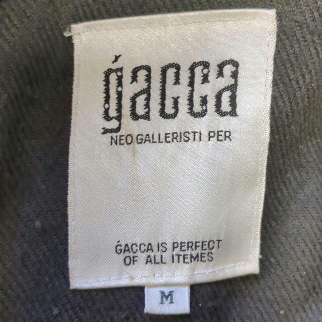 gacca 古着 レザージャケット ラムレザー 革ジャン ブラウン ガッカ 茶色