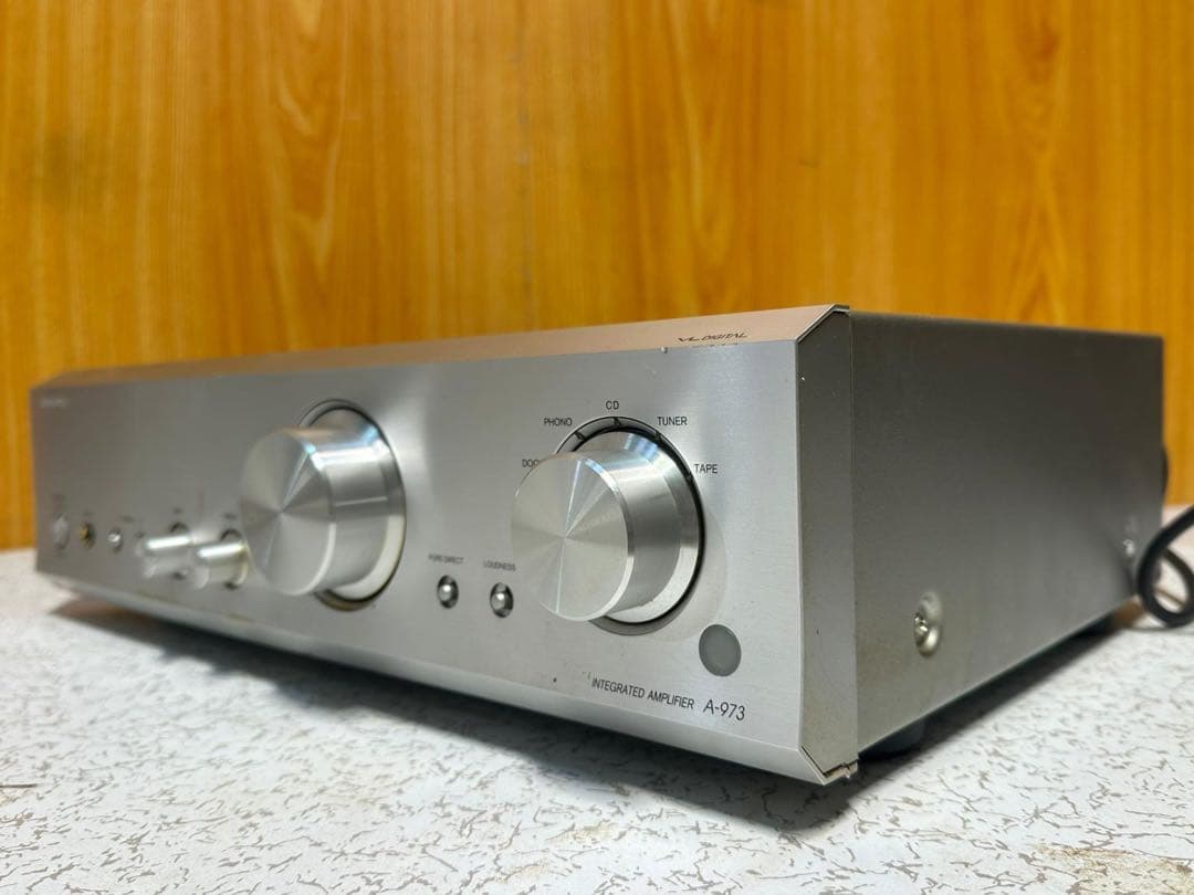 ONKYO A-973 シルバーアンプ オンキヨー