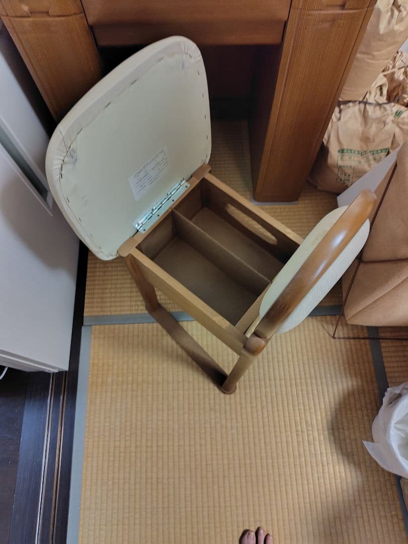 木製三面鏡ドレッサー