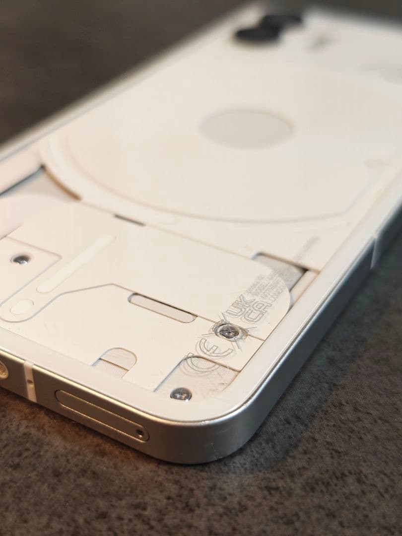 Nothing Phone (2) ホワイト 本体 充電ケーブル付き