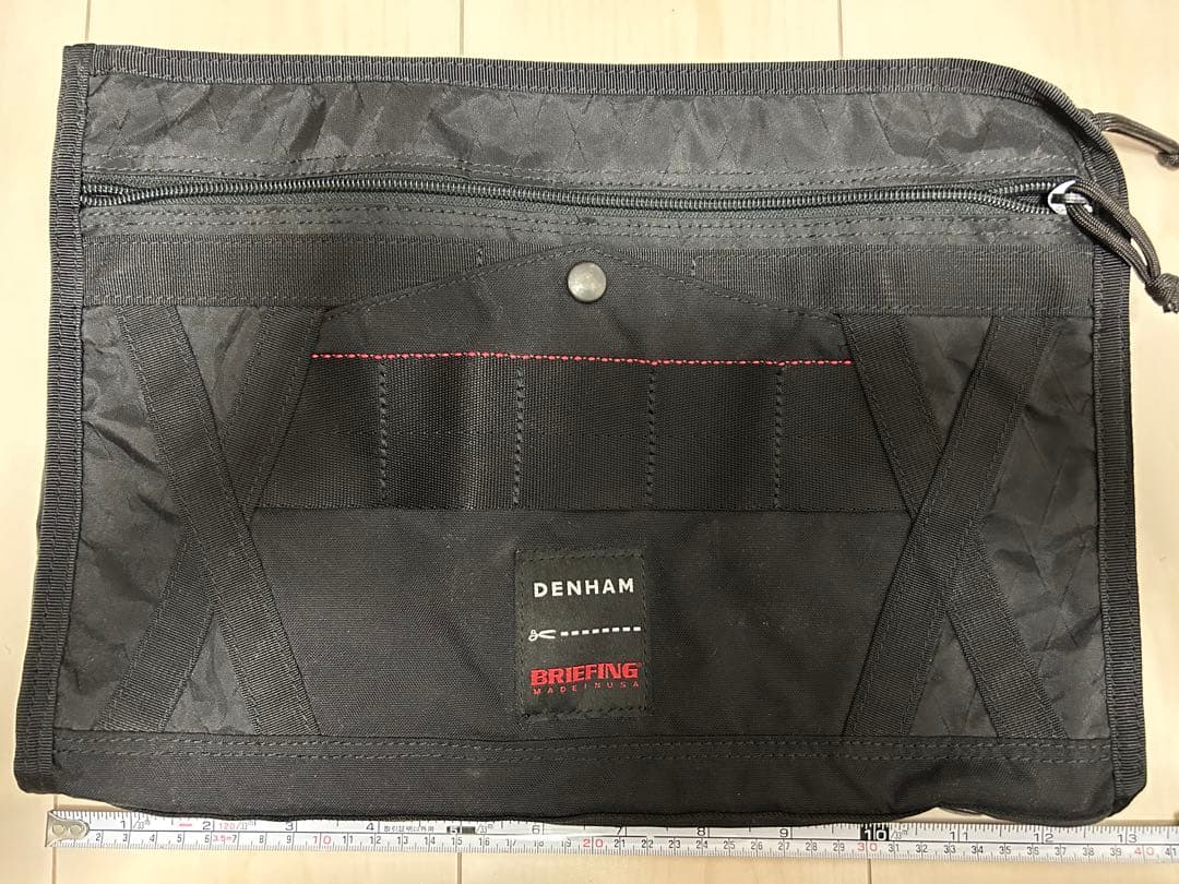 美品⭐︎DENHAM BRIEFING PCケース　クラッチバック
