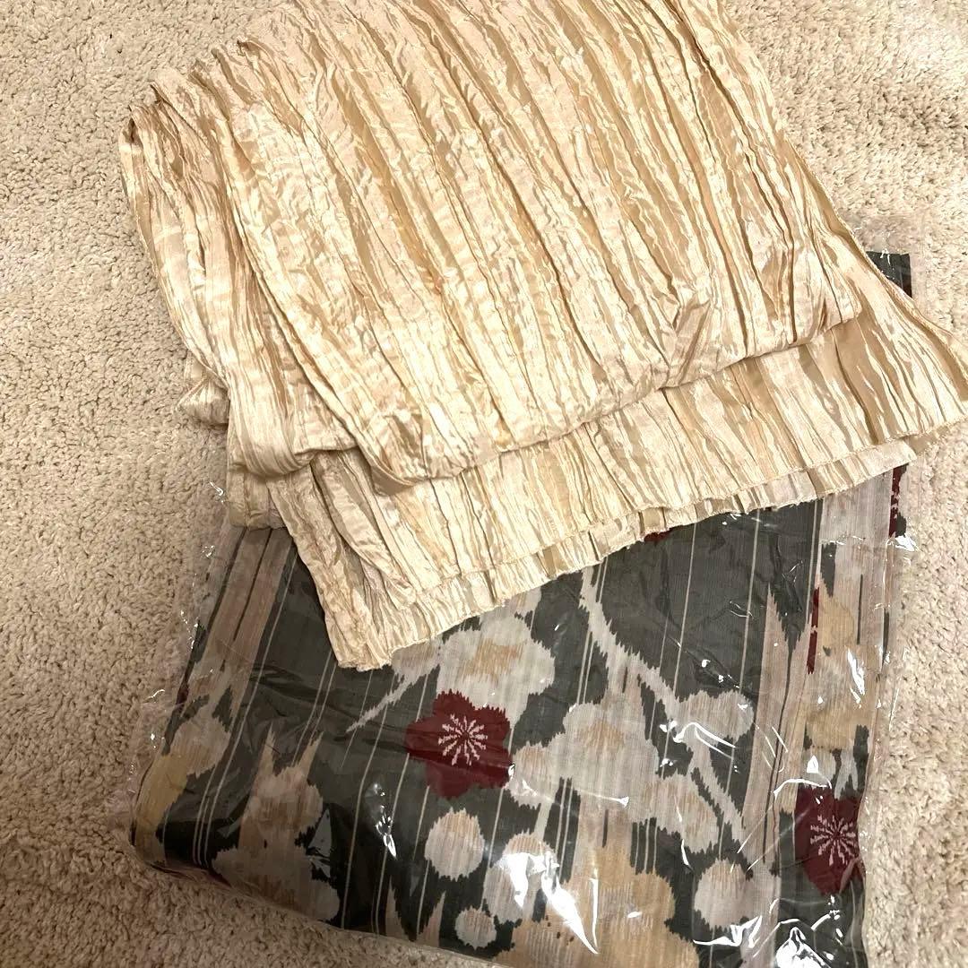 maru × utatane 浴衣セット　矢絣にほぐし