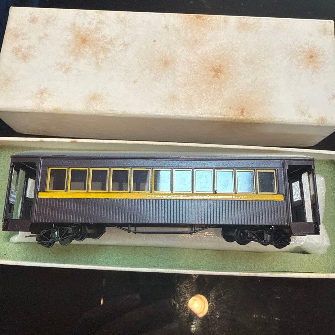 JOE WORKS 頸城鉄道 ホハ2 客車 HOナロー 真鍮製 完成品 箱付