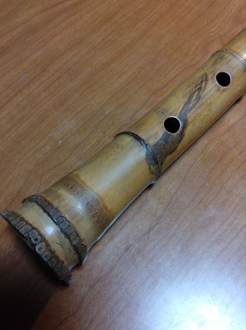 値下げ都山流一尺八寸管　精華銘