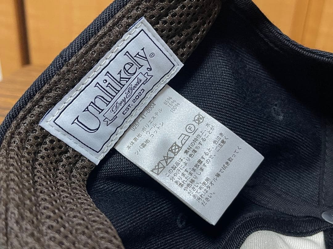 本日限定価格　Unlikely Team Cap black